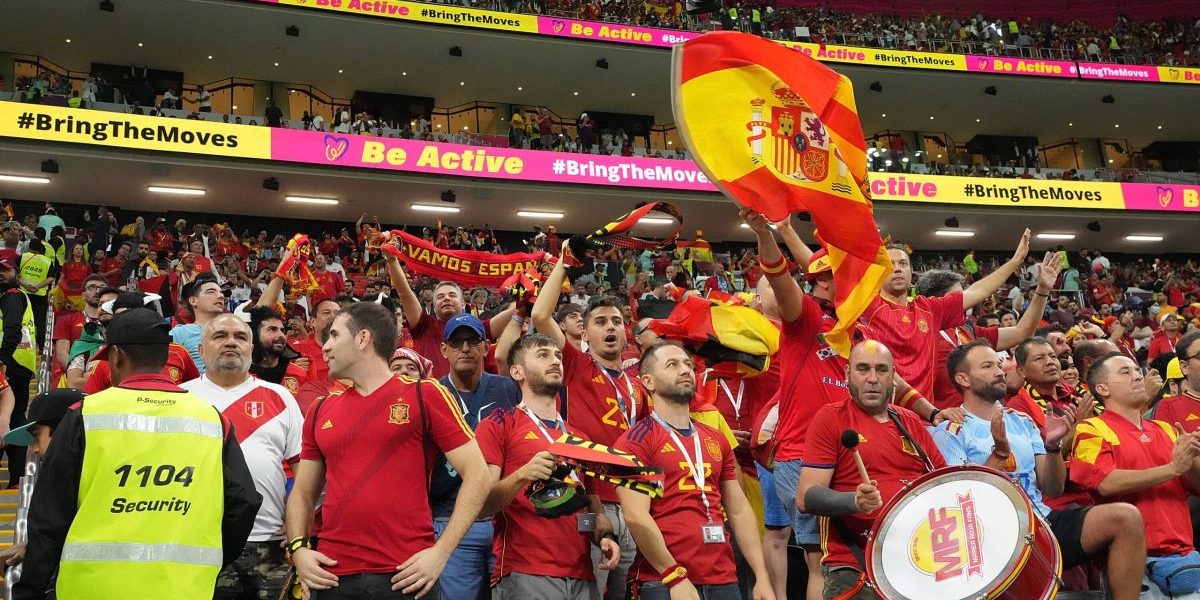 Espanjan faneja jalkapallon MM-kisoissa