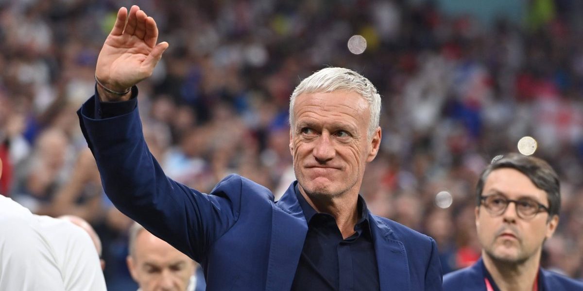 Didier Deschamps valmentaa Ranskan maajoukkuetta jalkapallon MM-kisoissa 2022